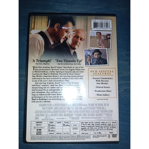 Road to Perdition DVD - Picture 2 of 3